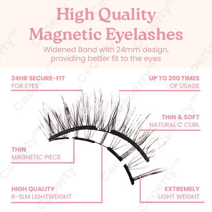 Ceoerty™ InstaGlam Magnetic Luxe Eyelashes