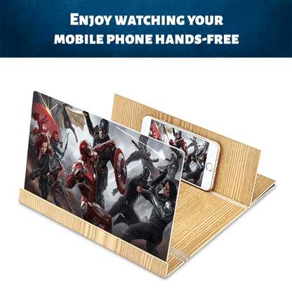 12 Inches Phone Screen Magnifying HD Cinema